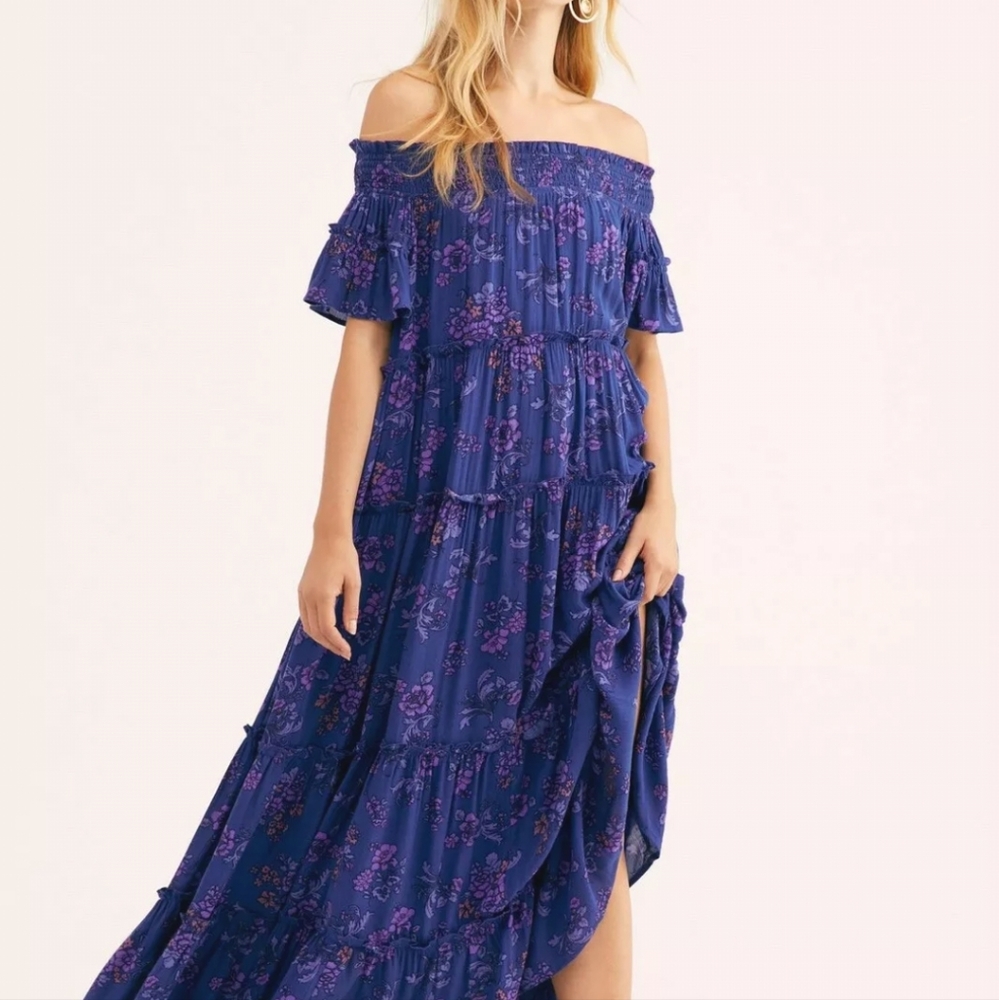 FREE PEOPLE BARCLAY MAXI DRESS| Small |NWT